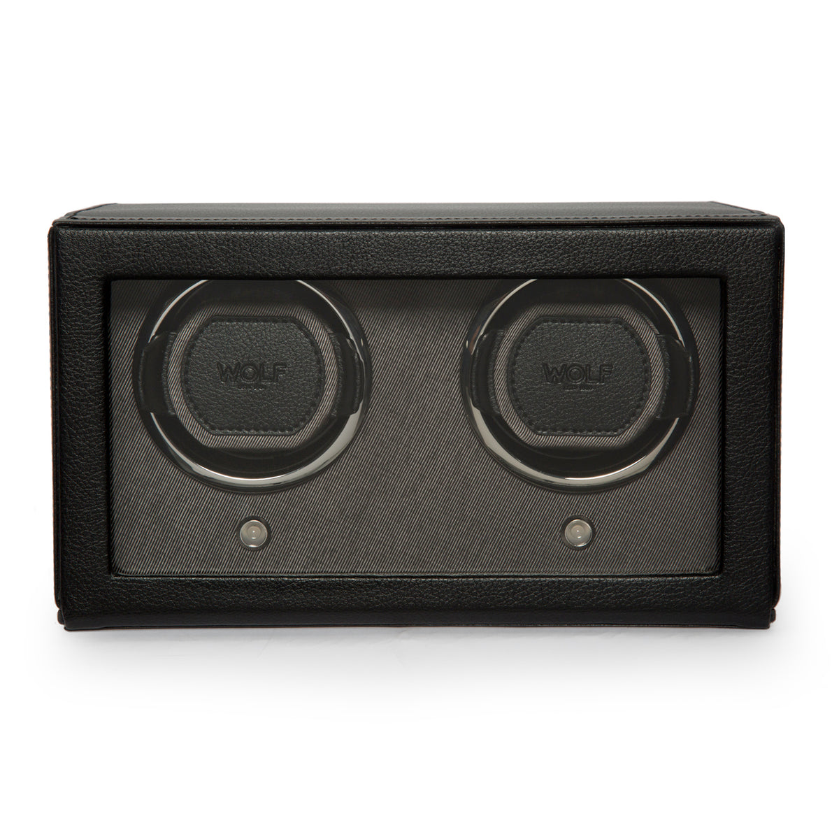 Cub Double Watch Winder With Cover (BLACK)